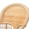 Bali & Pari Ratu Modern Bohemian Natural Brown Rattan Accent Chair 235-13234-ZORO - alternate 6